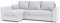 Ecksofa Paul mit Schlaffunktion! Best ECKSOFA! Eckcouch mit Bettkasten! Best! (Lawa 09 + Soft 17), Länge: 240 cm, Breite: 140 cm, Höhe: 85 cm