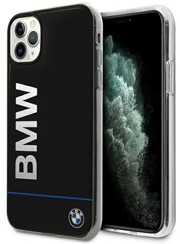 BMW Hülle für iPhone 11 Pro Max 11 6.5 schwarz Hardcase Signature Printed Logo