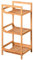 Kesper | Regal, Material: Bambus, Maße: B 30 x H 70 x T 30 cm, Farbe: Braun | 19435