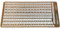 Model Boat Brass Handrail 1:350 Scale Ship Warship Three-Rail Railing With Straight Ladder PE Etching Sheet For Ship Model Upgrade