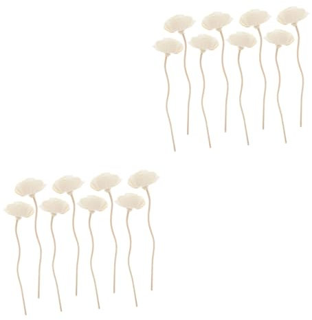 Ciieeo 16 STK Tong-Gras- Aroma Zubehör Aroma-Diffusor-Ersatzstäbchen für ätherische Öle Room Fragrance sabberlack hochzeitsgeschenk hochzeitsdeko Aroma-Sticks Parfüm Diffusor Rattan
