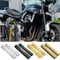 WOOGA Motorcycle Radiator Side Rod Compatible for Ka&wa&sa&ki Z900RS Cafe Z 900 Z900 RS 2018-2024 Radiator Side Protection Trim Guard Decorative Cover (Black)