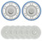 Kit completo de repuesto para mopa ECOVACS para T30 para robot aspirador OMNI, 10 piezas