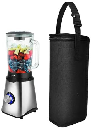 Mixer Carry Case Bag - Zipper Mixing Pot Lid, Durable Nylon Blender Cup Holder | Travel Sleeve Organizer With Blender Strap