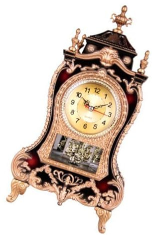 Vintage dekorative Tischuhr, automatisches Musik-Glockenspiel Pendel, klassisches Pendel, Bauernhof, für Zuhause, Musik, Dekoration, jede Stunde, dekorative Uhr