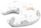 Amilian Stillkissen Klein – Lagerungskissen Stillhörnchen – Schwangerschaftskissen für Schwangere – Babylesekissen Seitenschläferkissen – Nursing Pillow - Ballonbär