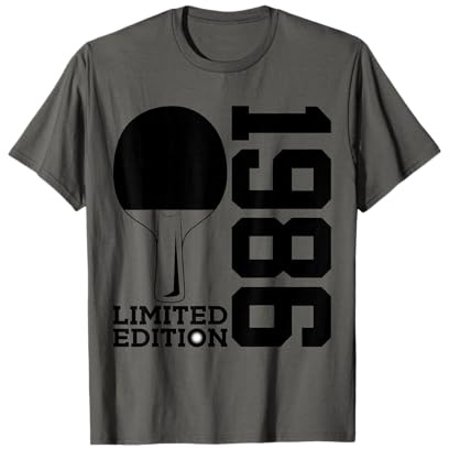 40. Geburtstag Tischtennis Limited Edition 1986 T-Shirt