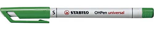 Stabilo OHpen 851 Folienschreiber grün löslich 0,3mm-Spitze superfein