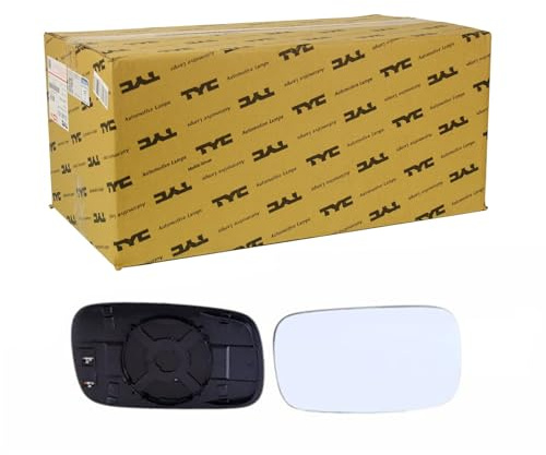 TYC Spiegelglas, Glaseinheit 337-0110-1 links, beheizbar | Kompatibel mit: VW PASSAT B3/B4, PASSAT B3/B4 Variant