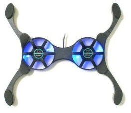USB Mini Octopus Laptop Notebook Fan Cooler Cooling Pad folding coller fan with retail box-black