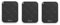 3 x Nice ON4E, Nice Era One 4-canale Télécommande radio 433.92 Mhz émetteur. Compatible avec FLOR-S, Inti, One, était Flor