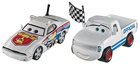Disney Pixar Cars Kris Revstopski und Pat Traxson 2 Fahrzeuge Serie Florida 500 Serie