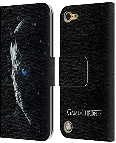 Head Case Designs Offizielle HBO Game of Thrones Night King Werbemotiven Staffel 7 Leder Brieftaschen Handyhülle Hülle Huelle kompatibel mit Apple iPod Touch 5G 5th Gen