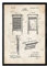 Nacnic Vintage Waschbrett Patent Poster 4-er Set. Vintage Stil Wanddekoration Abbildung von Haushalt, Kleidungen und alte Erfindungen. Verschiedene geometrische Reinigung Bilder ohne Rahmen. Größe A3.