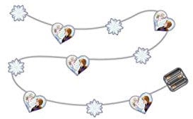 ARDITEX WD13433 Guirnalda de Luces de Navidad con 10 Leds cálidos - 165cm. de Disney-Frozen II