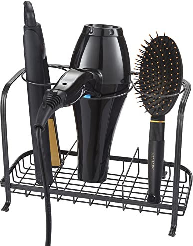 House of Home Hair Dryers Storage Accessories - Compact Holder for Air Wrap Hair Styler, Blow Dryer - Ideal for Salon, Home Use - Hair Brush & Straighteners Holder