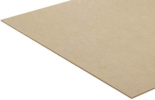 Panneau HDF 1200 x 600 x 3 mm 1 face lisse 1 face non lisse - FSC mixte 70%