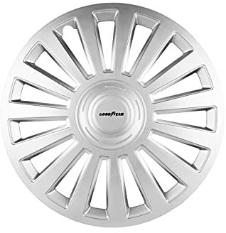 Goodyear Set di 4 Coprimozzi, Argento, Taglia 14