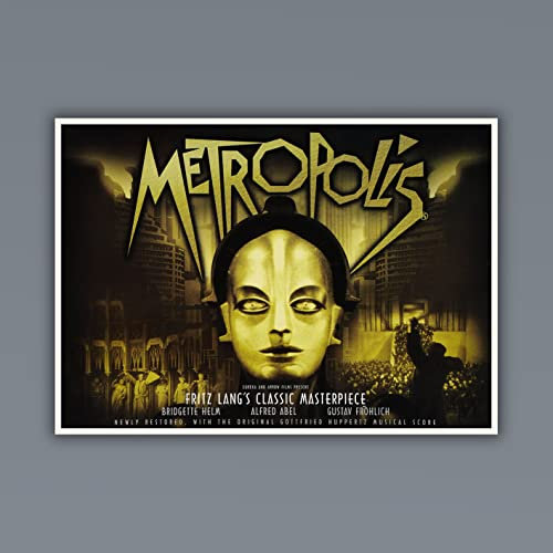 Poster Metropolis 70 x 50 cm - Fritz Lang - Alfred Abel