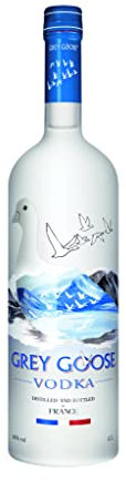 Grey Goose Vodka Magnum 4,5L (40% Vol) 4000ml Flasche- [Enthält Sulfite]