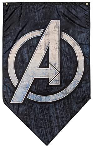 Avengers Silver Logo Banner
