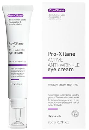 DEleventh Koreanische Marke Pro-Xilane Aktiv-Anti-Falten Augencreme 20g / Anti-Aging, Antioxidation, Mildert Feine Linien, Reduziert Falten, Dunkle Augenringe und Strahlende Augen