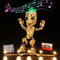 Led Licht Set Kompatibel mit Lego Ich Bin Groot,Musikversion Dekorationsbeleuchtungsset für 76217 Marvel Ich Bin Groot Spielzeug Kreative Spielzeuglichter - Kein Modell