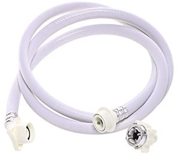 REMSEY Machine à Laver 1-2M Tuyau d'entrée Anti-Explosion du Tuyau d'entrée de Lave-Vaisselle Anti-Explosion PVC Tube d'extension Connexion Générale Matériel Joint Kindly (Color : A, Size : 1.5M)