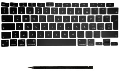 Ersatztasten für MacBook Air 13 (2020) A2337 IT-Layout QWERTY ISO Italienisch