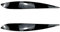 IDENUONA Für VW Polo 4 9N 9N3 MK4 2005 2006-2009 Glanz Schwarze Scheinwerfer Augenbrauen