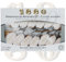 1880 - Polvorones faits à la main 0% de sucre ajouté, qualité suprême, gourmandise typique de Noël, recette artisanale, emballage individuel, 280 grammes