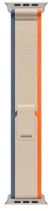 Apple Watch Band - Trail Loop - 49 mm - Orange/Beige - M/L