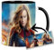 Captain Marvel Brie Larson Tasse Innen & Henkel Schwarz Keramikbecher Mug