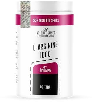 anderson L-ARGININE 1000 mg PURA ALTA CONCENTRAZIONE • 90 Compresse • arginina absolute series • made in Italy