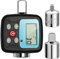 GOYOJO Set di Chiave Dinamometrica Digitale, 1/2 1/4 3/8 Adattatori ad Alta Precisione 4 Unità di Coppia Retroilluminate 2 Modalità Perfetto per Riparazioni Automobilistiche Bici Moto (30 N.m)
