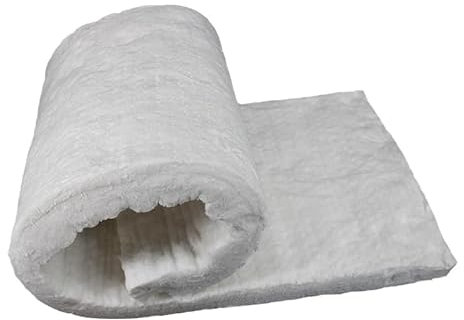 Kaowool Keramikfaser-Isolierung, 5,1 cm dick x 40,6 x 121,9 cm, feuerfeste Isolierdecke, anwendbar für Ofen, Schmieden, Ofen und Herd