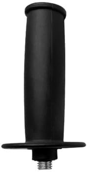 SENRISE Winkelschleifergriff, M12 Gewinde Kunststoff Hilfsseite Flexibler Griff Ersatz für Schleifer, Handbohrmaschinen und Elektrowerkzeuge (Schwarz)