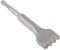 ZHLWei Martillo eléctrico con vástago SDS PLUS, broca de buje de cincel de aleación con punta de carburo de tungsteno de 4 dientes for herramienta de mampostería de granito de hormigón