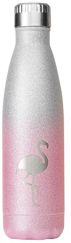 Onebttl Flamingo Bottle Gifts for Women, Girls, Her, 17oz Stainless Steel Insulated Water Bottle, Flamingo Gifts for Flamingo Lovers