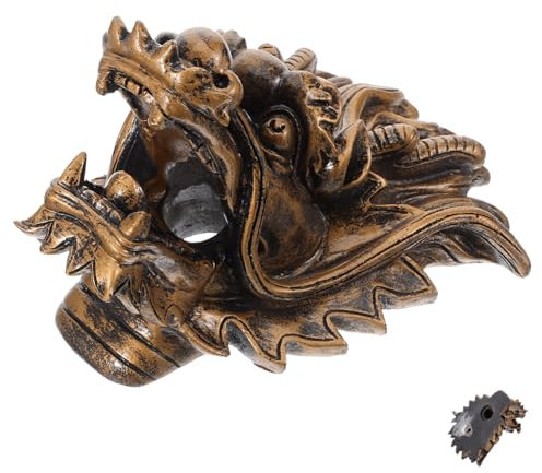 Cabilock Fontaine Murale Intérieur à Dragon Décoration De Jardin Ornement De Jardin Fontaine Murale