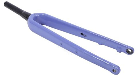 Forcella Anteriore Completamente in Fibra di Carbonio, Forcella di Ricambio e Asse Attraversante per Bici da Corsa