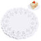 Tortenspitzen Rund, GeeRic100 Stück Tortendeckchen aus Papier, 11.5cm cm,Rund Lace Papierdeckchen Spitze Deckchen Für Lebensmittel Rundes Papier Tischsets für Kuchen Tabletts Crafts Party Hochzeit