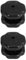 Garneck 2 Ensembles Bouton D'autocuiseur Wok Couvercles De Bocaux Nobs Marmite À Vapeur Poêle Pot Porte Instantané Batterie De Cuisine Plastique Black 2 Pièces * 2