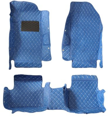 Tapis de Voiture sur Mesure pour Renault pour Laguna 3 coupé 2008–2015 X91 (5 Places), Tapis en Cuir PU, Tapis durables pour Toutes Saisons Tapis de Voiture