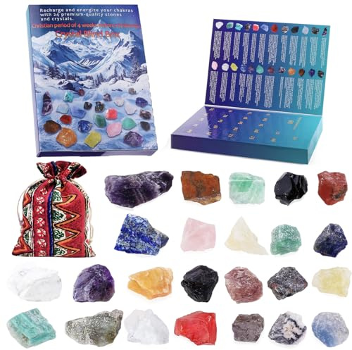 Crystal Adventskalender Rohkristall
