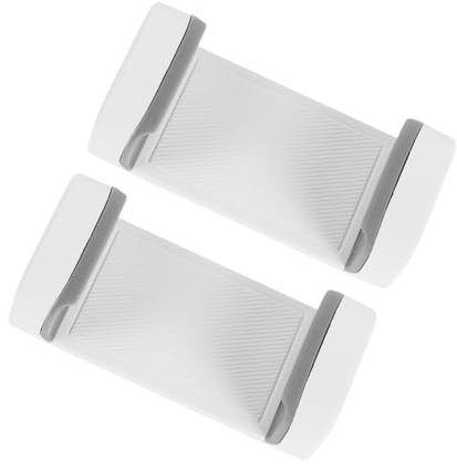 Yardenfun 2Pcs Smartphone Tripod Clip Attachment Holder for Horizontal Vertical Use Lightweight Phone Clamp for Live Streaming Selfie Stick Photography