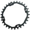 Plato de Bicicleta,Corona de Bicicleta Plato 104BCD 30T Plato de bicicleta redondo Plato de bielas MTB estrecho y ancho Plato de dientes de bicicleta de montaña Rueda de cadena BCD 104(Black 30T)