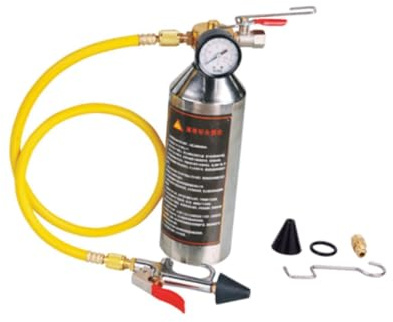 susiodeu Machine de Nettoyage des tuyaux de climatisation Automobile : Outils Nettoyage Essentiels et réservoir rinçage 1 000 ML pour Un Entretien Complet.
