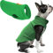 Gooby Every Day Fleece-Hundeweste für kaltes Wetter, für kleine Hunde, Grün, Größe S