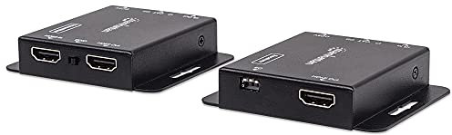Manhattan HDMI over Ethernet Extender Kit (HDMI-Signalverlängerung (1080p bis zu 50 m) über ein Cat6-Netzwerkkabel / Infrarot-Unterstützung ) 207461